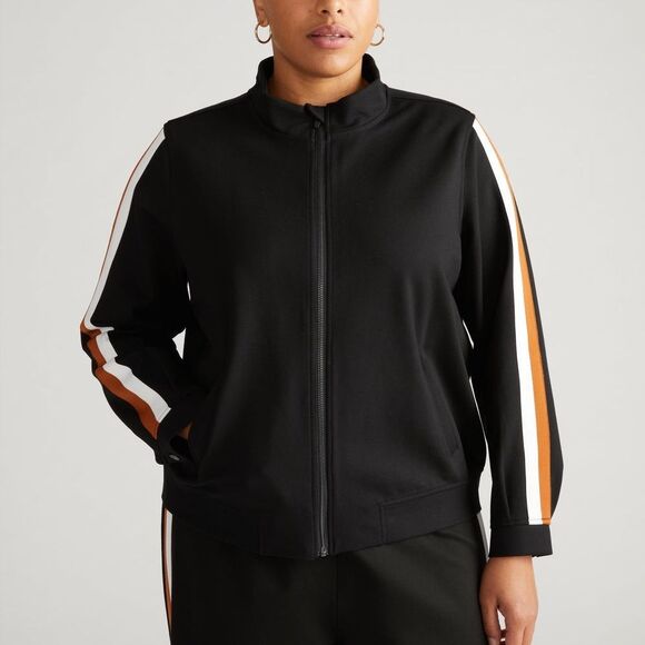 Universal Standard Camden Ponte Bomber Jacket Size 3XL (34-36) - Picture 2 of 8